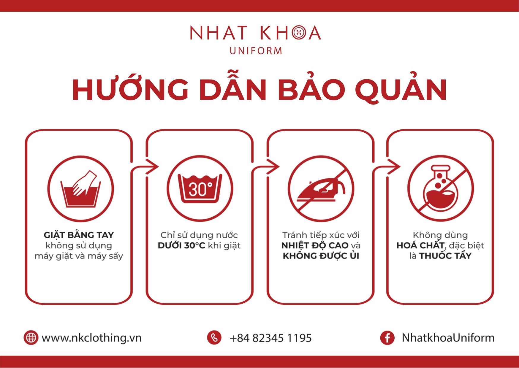 Hướng dẫn bảo quản đồng phục bảo vệ đúng cách.