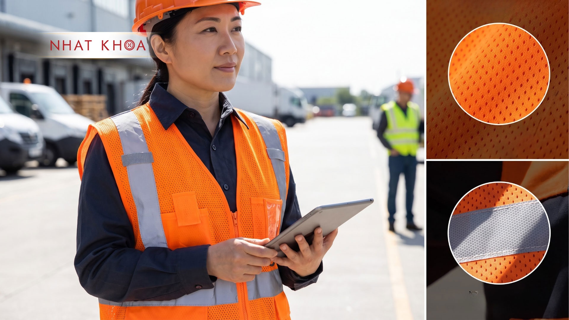 Chất liệu thân thiện môi trường, thoáng nhẹ và phù hợp môi trường làm việc.