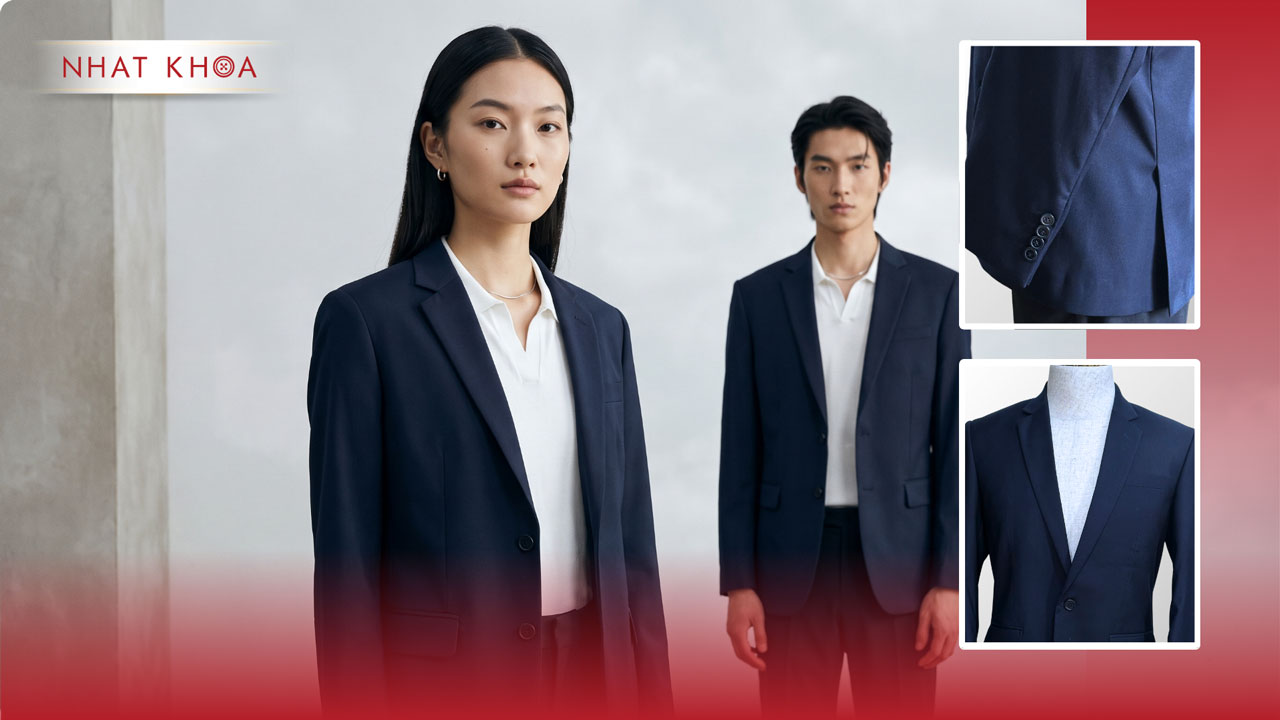 Vest công sở cao cấp, chuẩn form, tôn phong thái chuyên nghiệp doanh nghiệp.