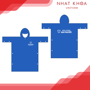 Áo mưa đồng phục Nha Khoa An Phước