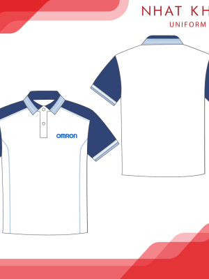 Áo polo đồng phục Omron