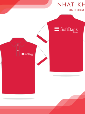 Alternative view of Áo polo đồng phục SoftBank