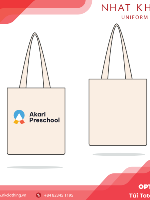 Túi canvas Akari Preschool