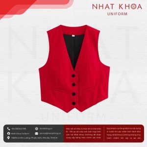 Áo vest đồng phục mẫu 1