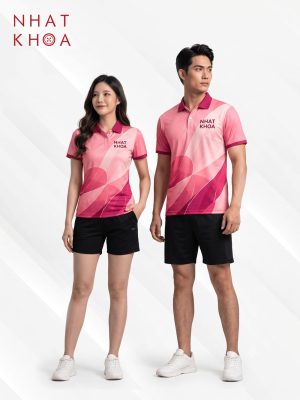 Đồng Phục Team Building Áo Polo Hồng